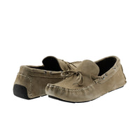 Medium Mink Suede Casual Loafer Shoes