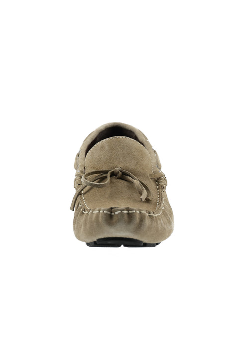 Medium Mink Suede Casual Loafer Shoes