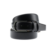 Black Classic Leather Belt