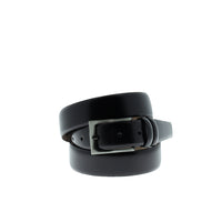 Black Classic Leather Belt