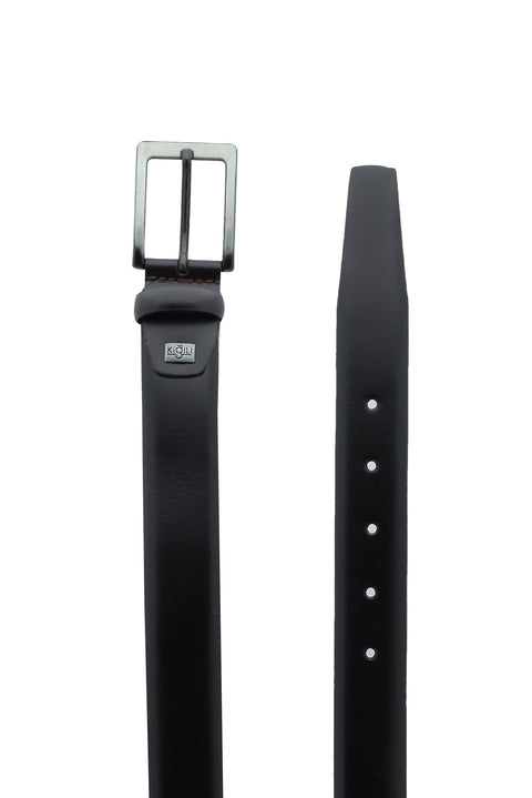 Dark Brown Classic Leather Belt
