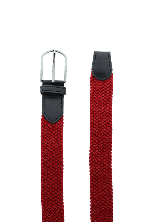 Light Red Sports Mesh Belt