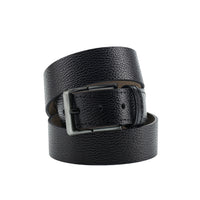 Black Sport Leather Belt