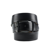 Black Sport Leather Belt