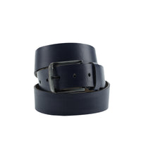 Dark Navy Leather Sport Belt