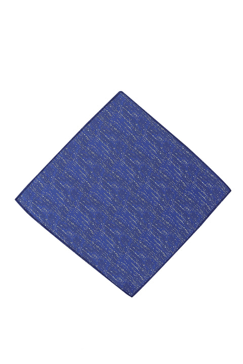Medium Navy Blue 3-Piece Tie, Pocket Square, and Cufflink Set