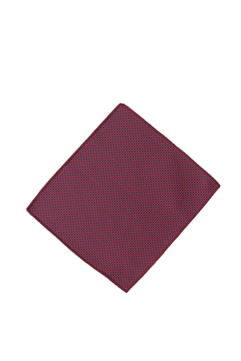 Coral Red 2-Piece Tie & Pocket Square Set