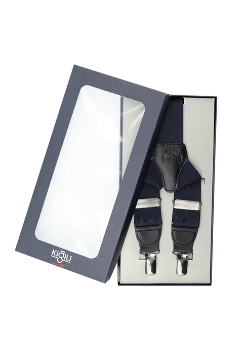 Medium Navy Trouser Suspenders