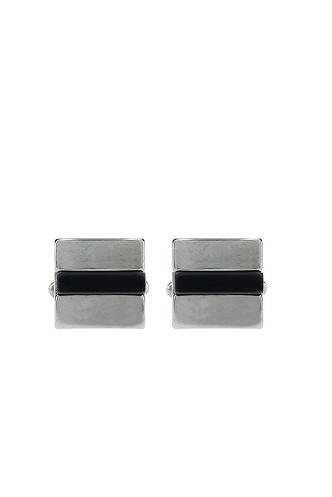 Metallic Gray Cufflinks