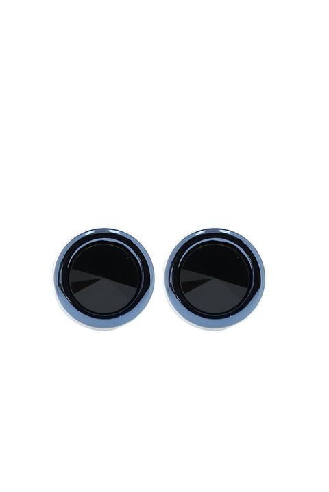 Medium Navy Cufflinks