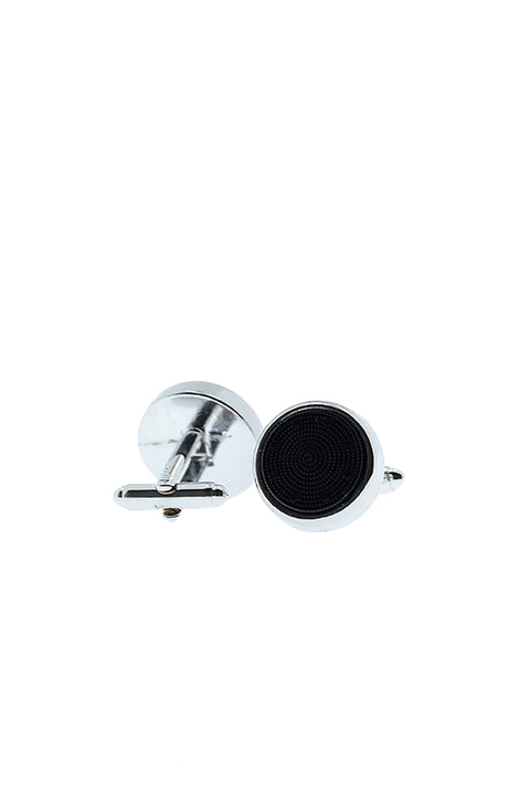 Medium Navy Cufflinks