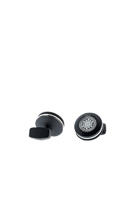 Metallic Gray Cufflinks