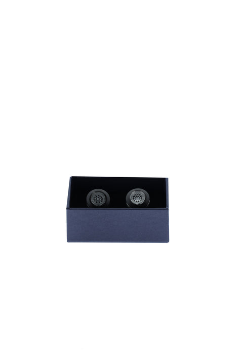 Metallic Gray Cufflinks