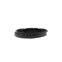 Medium Brown Leather Bracelet