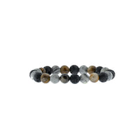 Dark Anthracite Bead Bracelet