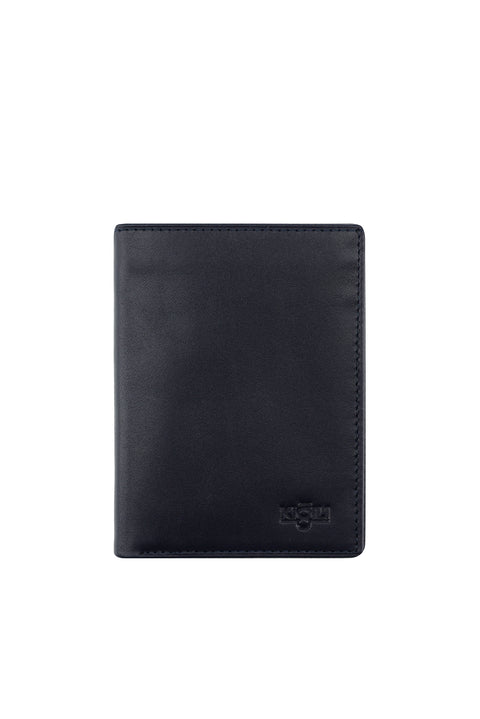 Dark Navy Leather Wallet