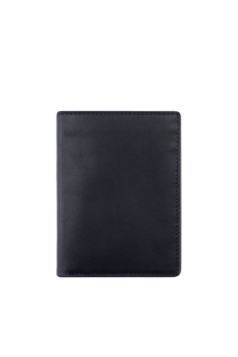 Dark Navy Leather Wallet