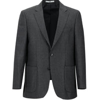 Medium Anthracite 7 Drop Slim Fit Patterned Jacket