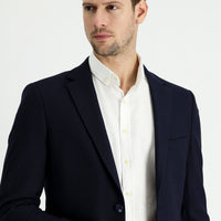 Dark Navy 6 Drop Regular Fit Classic Jacket