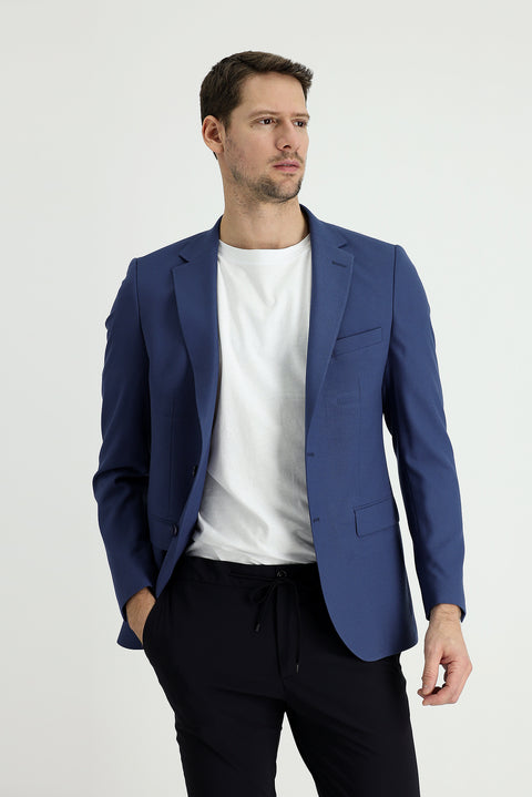 Indigo 6 Drop Regular Fit Classic Jacket