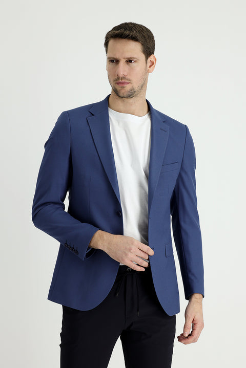 Indigo 6 Drop Regular Fit Classic Jacket