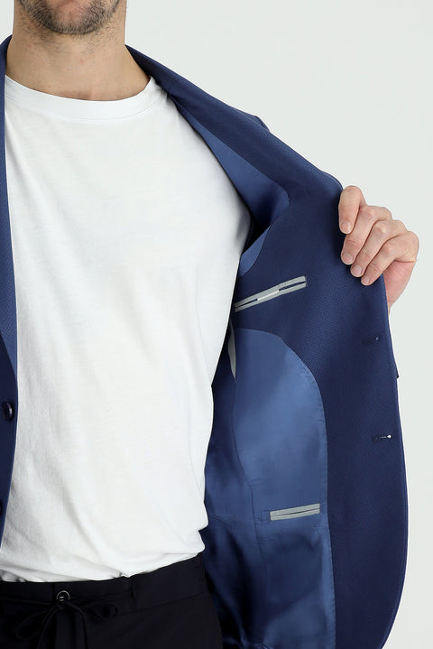 Indigo 6 Drop Regular Fit Classic Jacket