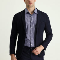 Dark Navy 7 Drop Super Slim Fit Extra Narrow Cut Sport Jacket