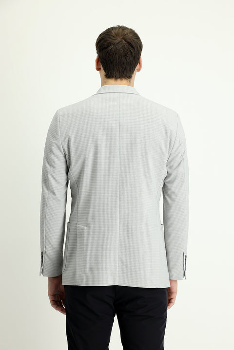 Stone 6 Drop Regular Fit Standard Cut Classic Plaid Jacket