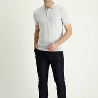 Black Regular Fit Standard Cut Lycra Denim Look Trousers
