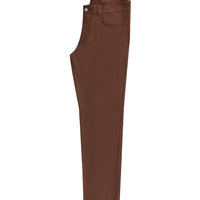 Light Brown Slim Fit Stretch Canvas / Chino Trousers