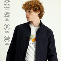 Dark Navy Techno-Line Sport Jacket