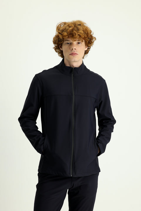 Dark Navy Techno-Line Sport Jacket
