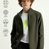 Medium Khaki Techno-Line Sport Jacket