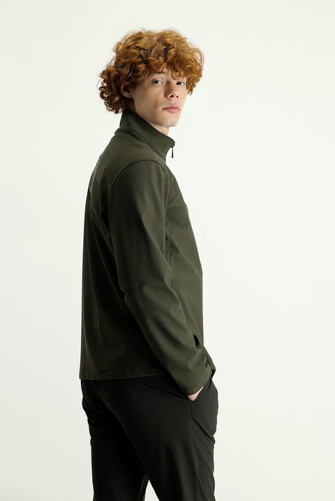 Medium Khaki Techno-Line Sport Jacket
