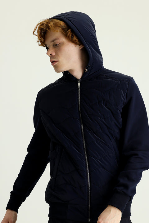 Medium Navy Slim Fit Sport Jacket