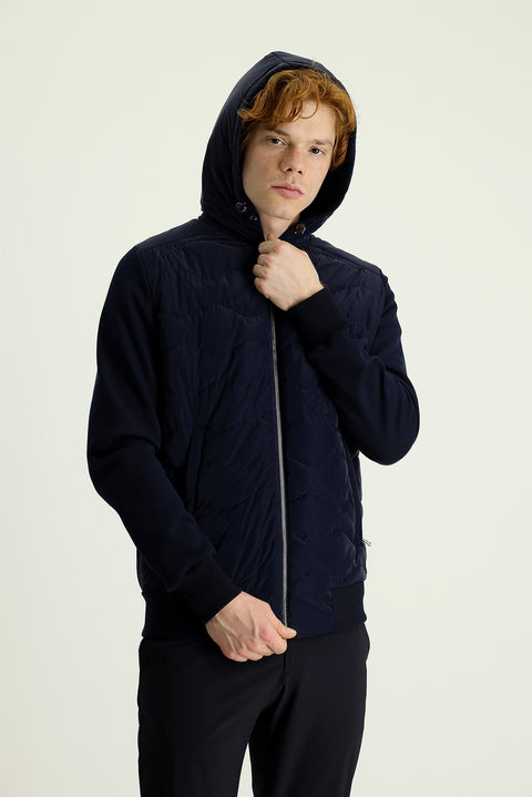 Medium Navy Slim Fit Sport Jacket