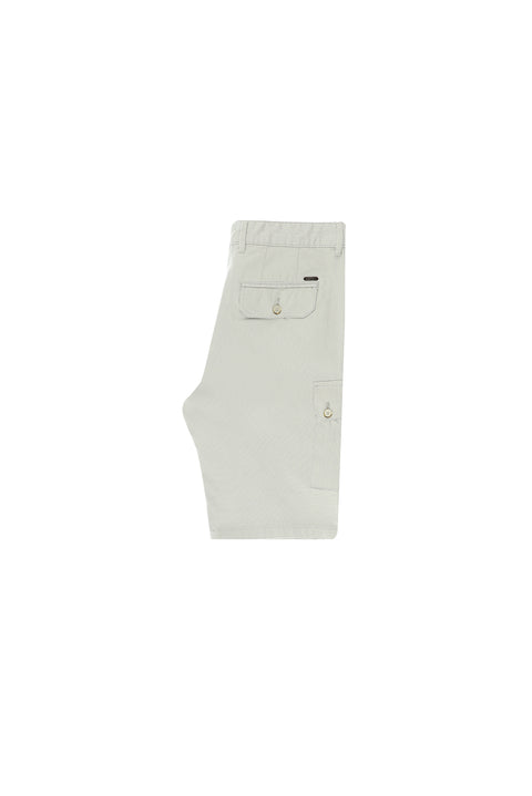 Taş Regular Fit Standart Kesim Pamuklu Bermuda Şort