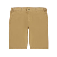 Camel Slim Fit Dar Kesim Likralı Bermuda Şort