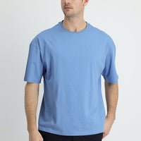 Dark Aviator Crew Neck Oversize Supreme Cotton T-Shirt