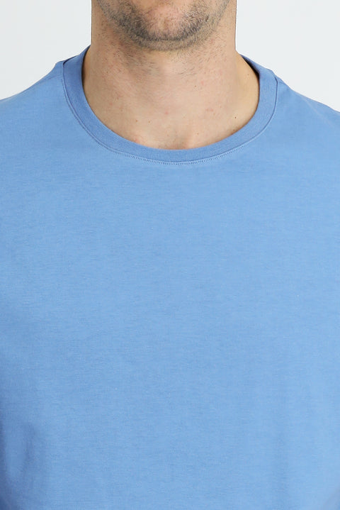 Dark Aviator Crew Neck Oversize Supreme Cotton T-Shirt