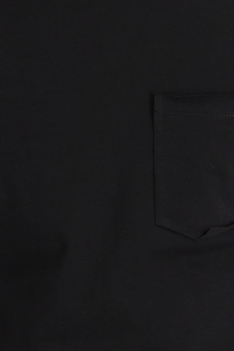 Black Crew Neck Slim Fit T-Shirt