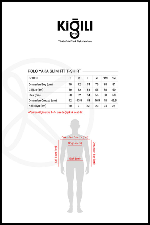 Black Polo Shirt Slim Fit T-Shirt
