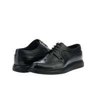 Black Casual Leather Shoes