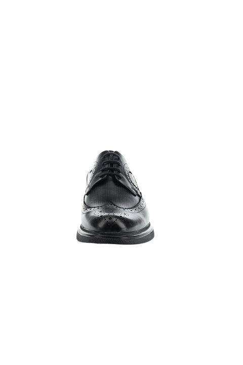 Black Casual Leather Shoes