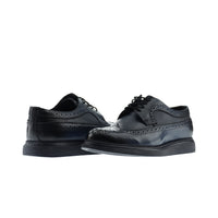 Dark Navy Casual Leather Shoes