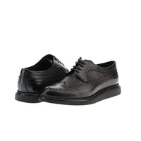 Dark Brown Casual Leather Shoes