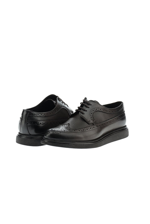 Dark Brown Casual Leather Shoes