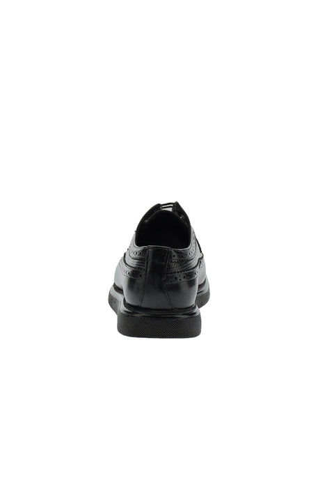 Dark Brown Casual Leather Shoes