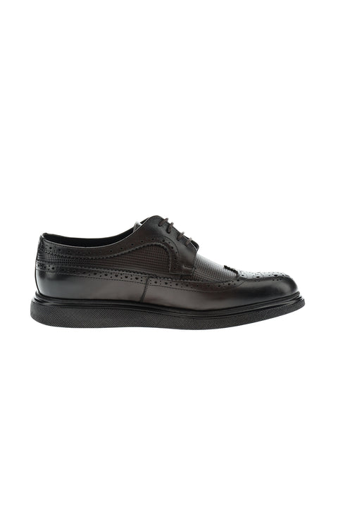 Dark Brown Casual Leather Shoes