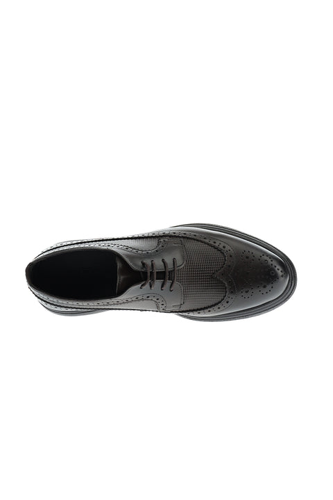 Dark Brown Casual Leather Shoes